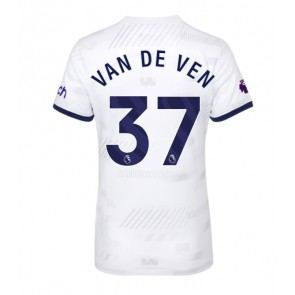 Tottenham Hotspur Micky van de Ven #37 Replika Hjemmebanetrøje Dame 2023-24 Kortærmet